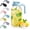 Blue, variant on Mason Jar with Pour Spout Lid V-shaped, 2 Quart Iced Tea Pitcher Double Leak Proof, 64 oz Drink Pitcher for Breastmilk, Sun Tea, Juice, Coffee Creamer