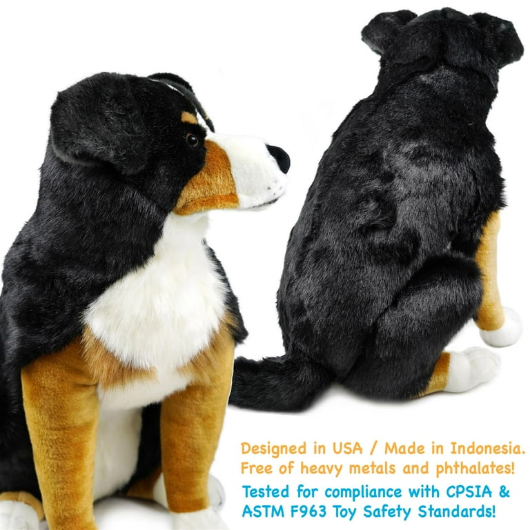 Bryson the Bernese Mountain Dog 23 Inch Stuffed Animal Plush By Tiger Tale Toys