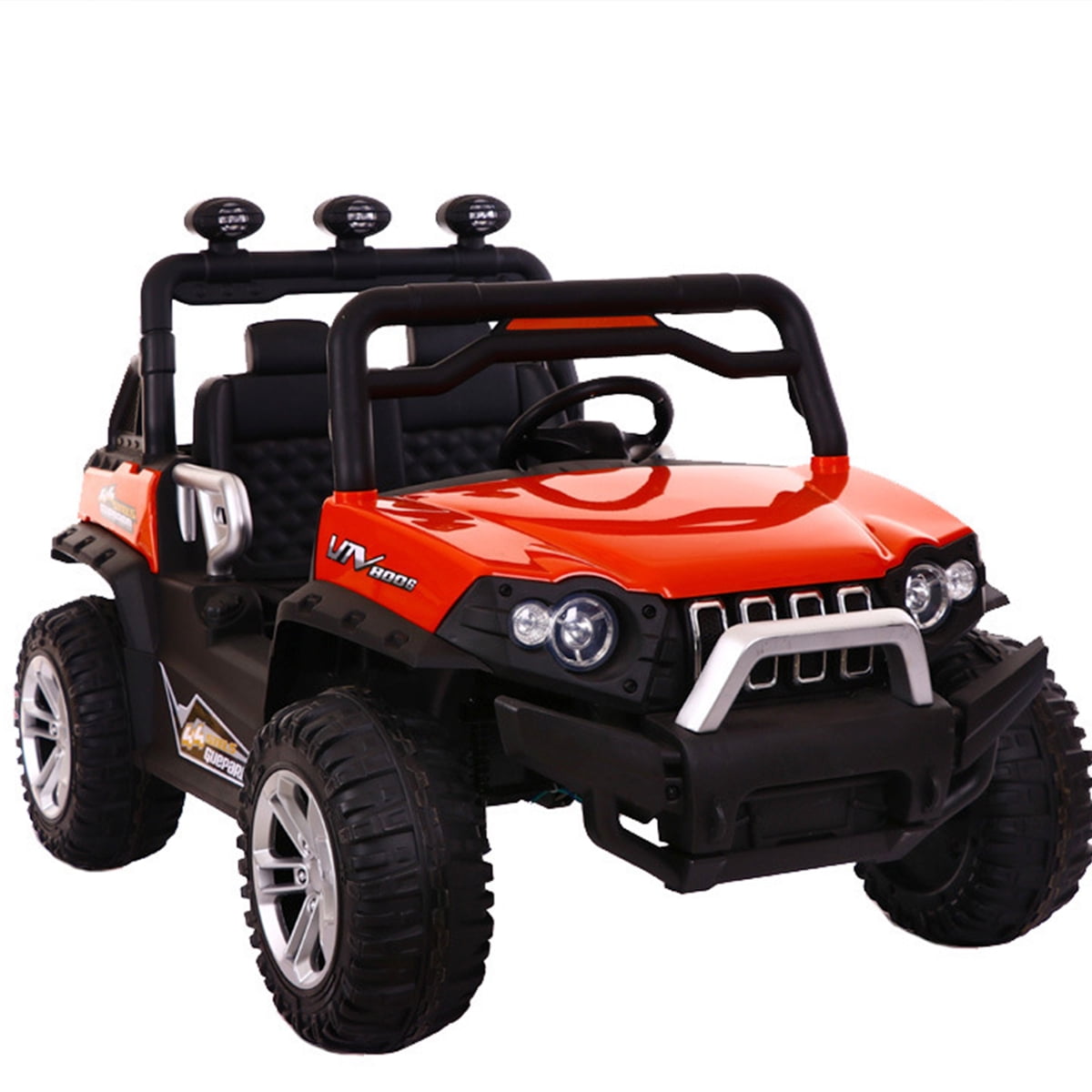 Safety Remote Control Details about   12V Kids Truck SUV Ride-On Car Toys Electric Light Music 
