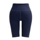 thumbnail image 4 of Pantalones cortos de yoga de cintura alta para mujer: poliéster elástico, transpirable, a prueba de sentadillas, ropa deportiva para correr y gimnasio, tallas S-XXL, cintura de 60 a 76 cm, elastici, 4 of 5