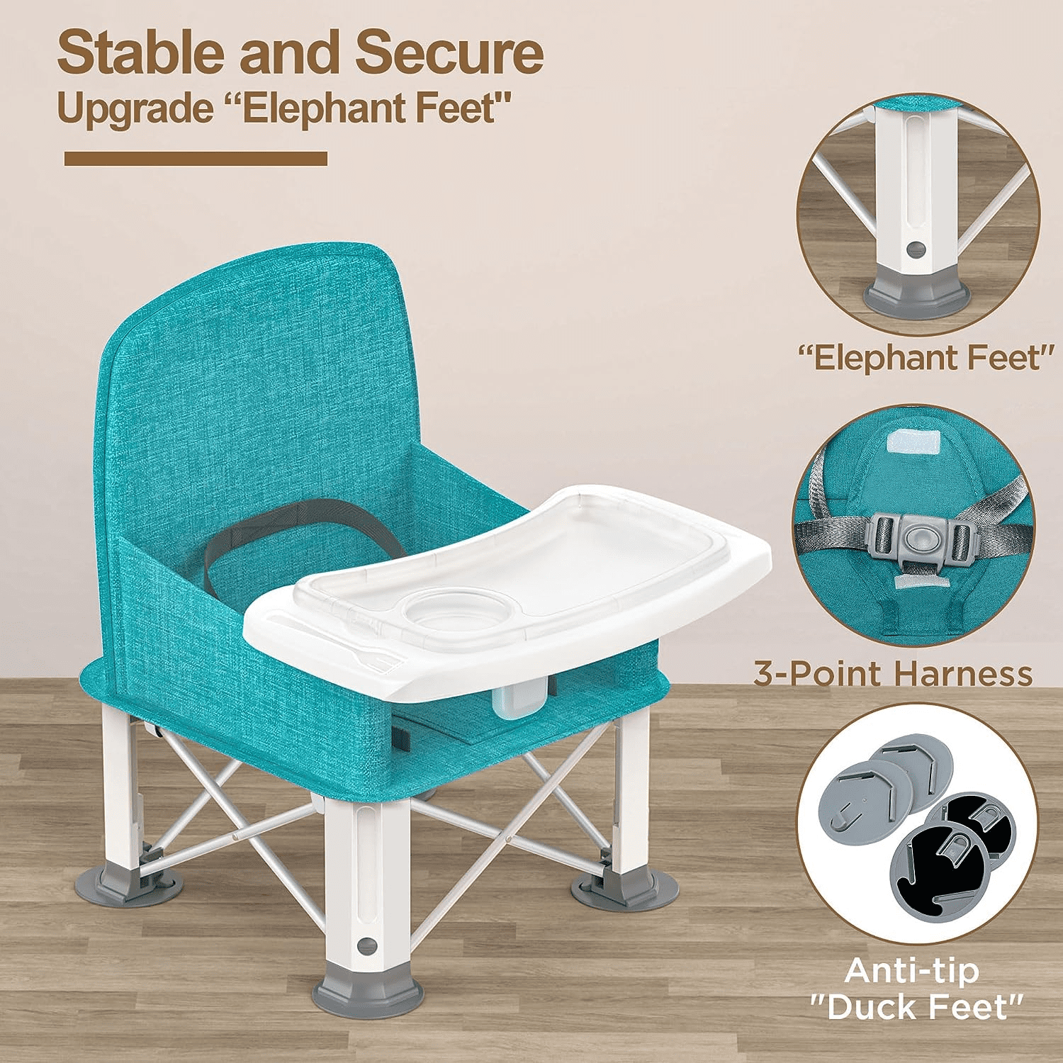 Bebe style swivel high chair sales