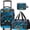 Blue Gamepad, variant on Kids Luggage Sets Suitcases with Wheels for Girls 3 Piece Pink Suitcase Set with Duffle Bag for Airplane