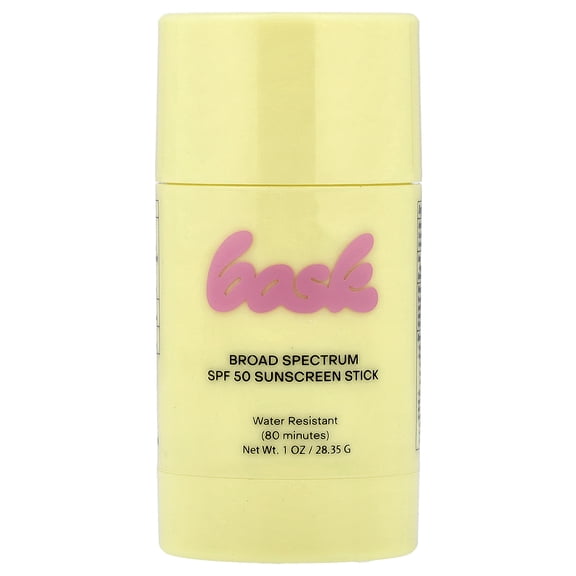Bask Suncare Sunscreen Stick, SPF 50, 1 oz (28.35 g)