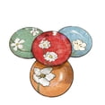 thumbnail image 1 of Ceramic Plates For Kitchen, 11 In - Plates Set of 4 - For Salad,Pizza,Bread, Sushi, Pasta,Appetizer, Serving etc - Dishwasher, Mi, 1 of 9