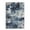 Grey Blue, variant on FairOnly Grey 5'x7'Abstract Machine Washable Area Rug Pet Friendly Low Pile Non Slip Contemporary Floor Rug for Living Room Bedroom Kitchen