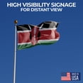 thumbnail image 4 of Kenya Drapeau d'Extérieur (2 X 3 Pi) par DreamController - Polyester Durable et Résistant à la Décoloration, à Double Piqûre, Oeillets en Laiton - Drapeau Africain Eastern Imprimé HD - Fabriqué aux É.-U., 4 of 6