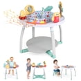 thumbnail image 1 of Centro de actividades para bebés BABY JOY 5 en 1 con juguetes extraíbles, color blanco, 1 of 6