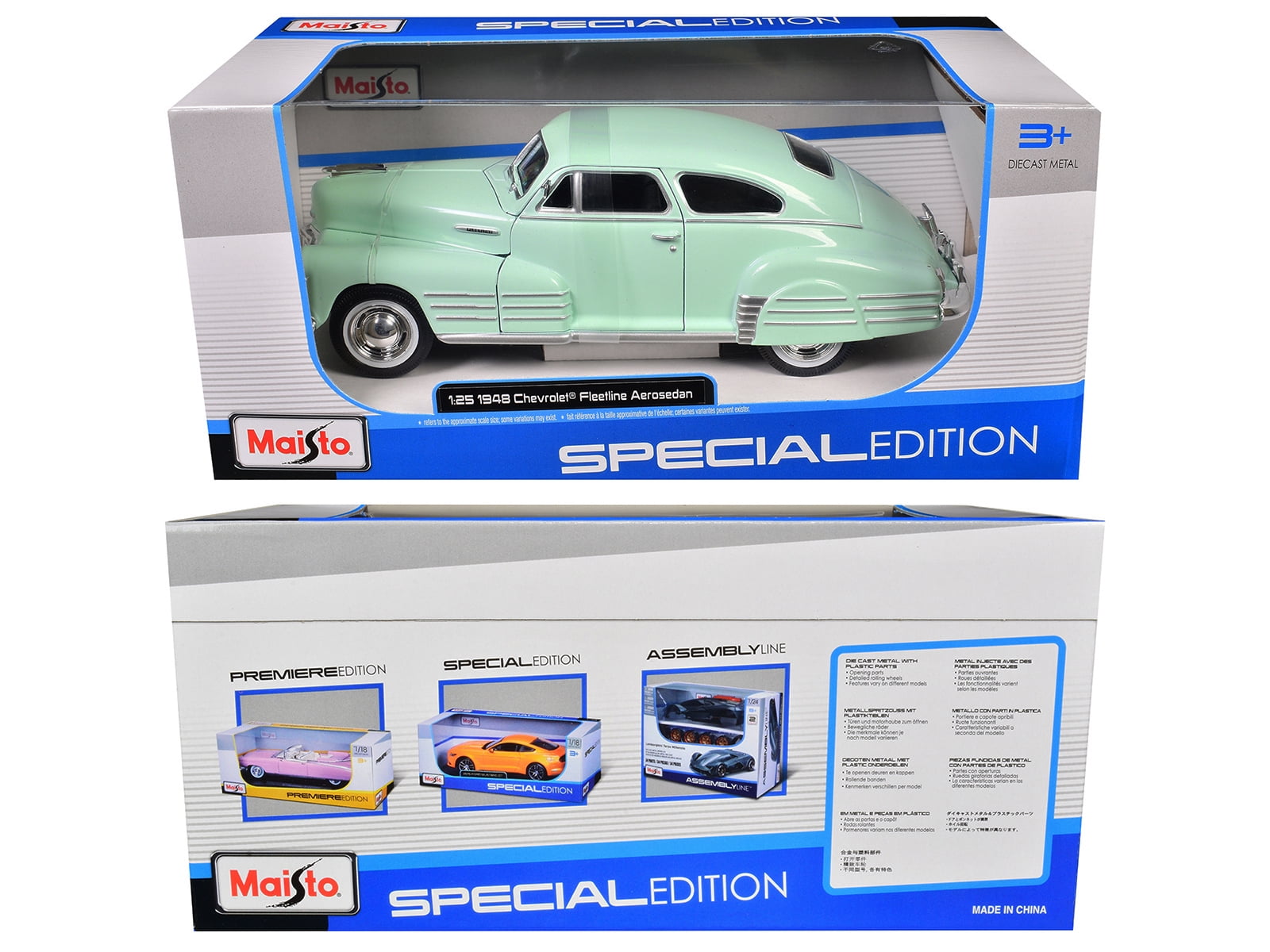 1948 Chevrolet Fleetline Aerosedan Light Green 