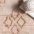 thumbnail image 6 of nuLOOM Julianne Handmade High-Low Jute Moroccan Area Rug, 2' x 6', Pink, 6 of 9