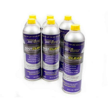 Royal Purple Max-Clean ROY11723 Fuel System Cleaner, 20 oz, 6 Pack
