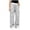Gray, variant on Teen Girls School Uniform Pants 5-15 Straight Leg Pull-On Sweatpants Multi-pocket Cargo Pants Black Size 11