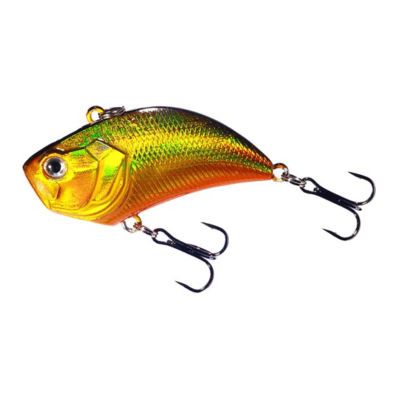 UDIYO 5.4cm/13g Fishing Lure Bait Simulation 3D Fisheye Vibration Spinner Sharp Hook Prevent Escape Professional Sea Bass Fishing Lure Artificial Hard Bait Fishing Tackle