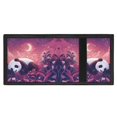 thumbnail image 4 of FUIALDOLG Sleeping Panda Floral Theme Toddler Wallet, Polyester Children's Wallet for Outdoor, Portable Wear-Resistant Toddler Trifold Wallet, 4 of 6