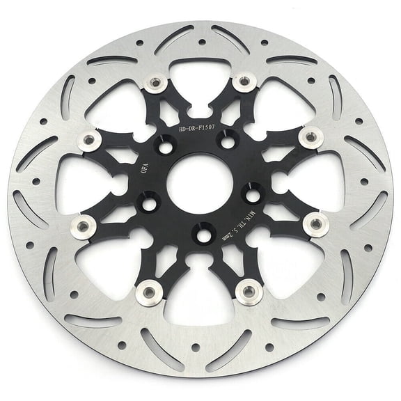 Floating 11.5" Rear Brake Rotor for Harley Dyna Low Rider Sportster Softail FLST FXST 87-99