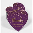 thumbnail image 2 of Inkdotpot Pack Of 100 Thanks For Celebrating With Me Birthday Favor Paper Tags Craft Real Gold Foil Hang Tags, 2 of 6