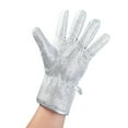 thumbnail image 4 of Dishwashing Gloves Silver Dish Scrubber Gloves Multipurpose Dish Cloths Gloves Kitchen Gloves Wire Dishwashing Rag With Long Lasting Quality Reusable Wire Cleaning, 4 of 9