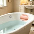 thumbnail image 4 of PVC Foam Bath Pillow with Suction Cups for Bathtub Comfort Head and Neck Support Cushion Home Spa Accessories Ergonomic Design for Relaxing Bath Experience with Secure Attachment, 4 of 6