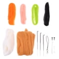 thumbnail image 2 of 1 Set of DIY Wool Felt Kit Handmade Animal Wool Felt Material Wool Felt Crafts, 2 of 8