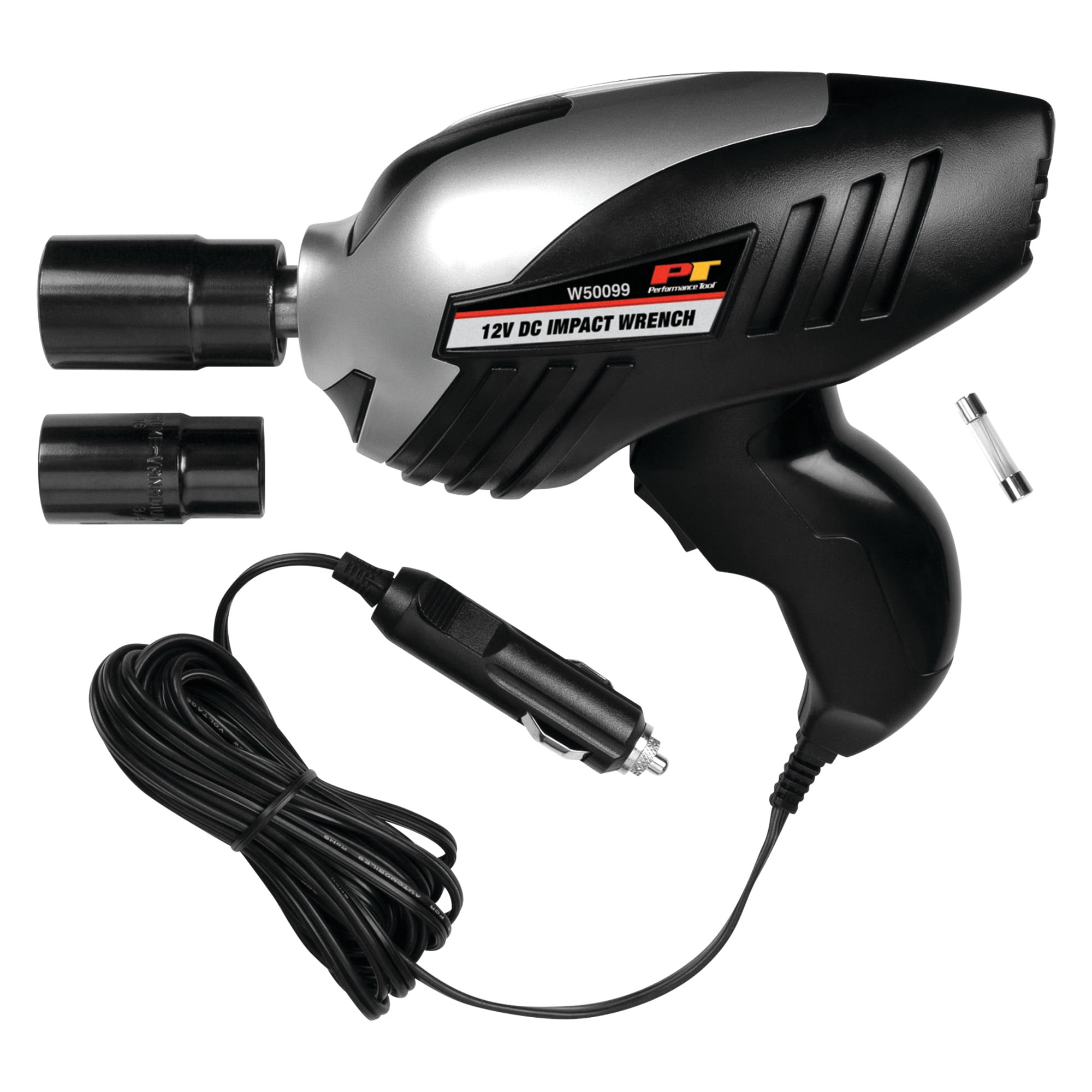 Performance Tool W50099 12v DC 1/2 in. Drive Impact Wrench - High Torque Cordless Electric Power Tool for Auto Repair and Heavy Duty Applications