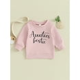 thumbnail image 2 of Liacowi Baby Boys Girls Halloween Outfits 3 6 12 18 24 Months Infant Autumn Winter Sweatshirts Long Sleeve Round Neck Letter Print Pullovers Infant Fall Loose Fit Tops, 2 of 8