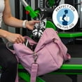 thumbnail image 5 of Black Gothic Skull Butterfly Pattern Hot Yoga Mat Towel Non Slip for Hot Yoga - Quick-Drying Yoga Mat Cover with 4 Corner Pockets with Travel Bag - Hot Yoga Towel Non Slip 70"x26", 5 of 6