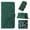 Darkgreen, variant on for Google Pixel 6 Pro 6.7" Case Wireless Charging Support, Magnetic Flip Wallet Card Holder PU Leather Cover Built-in Kickstand & Wrist Strap Full Body Protective Shell, Winered