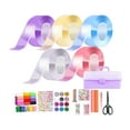 thumbnail image 1 of KLKCMS Blow Bubbles Double Sided Tape Sensory Toy Traceless Multipurpose Mounting Tape Sticky Tape for Adults Classroom DIY Craft Pinch Toy Making 5PCS Storage Bucket, 1 of 9