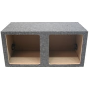 Kicker Solobaric L3 L5 L7 Square Dual 10 Sealed Subwoofer Enclosure Bass Sub Box