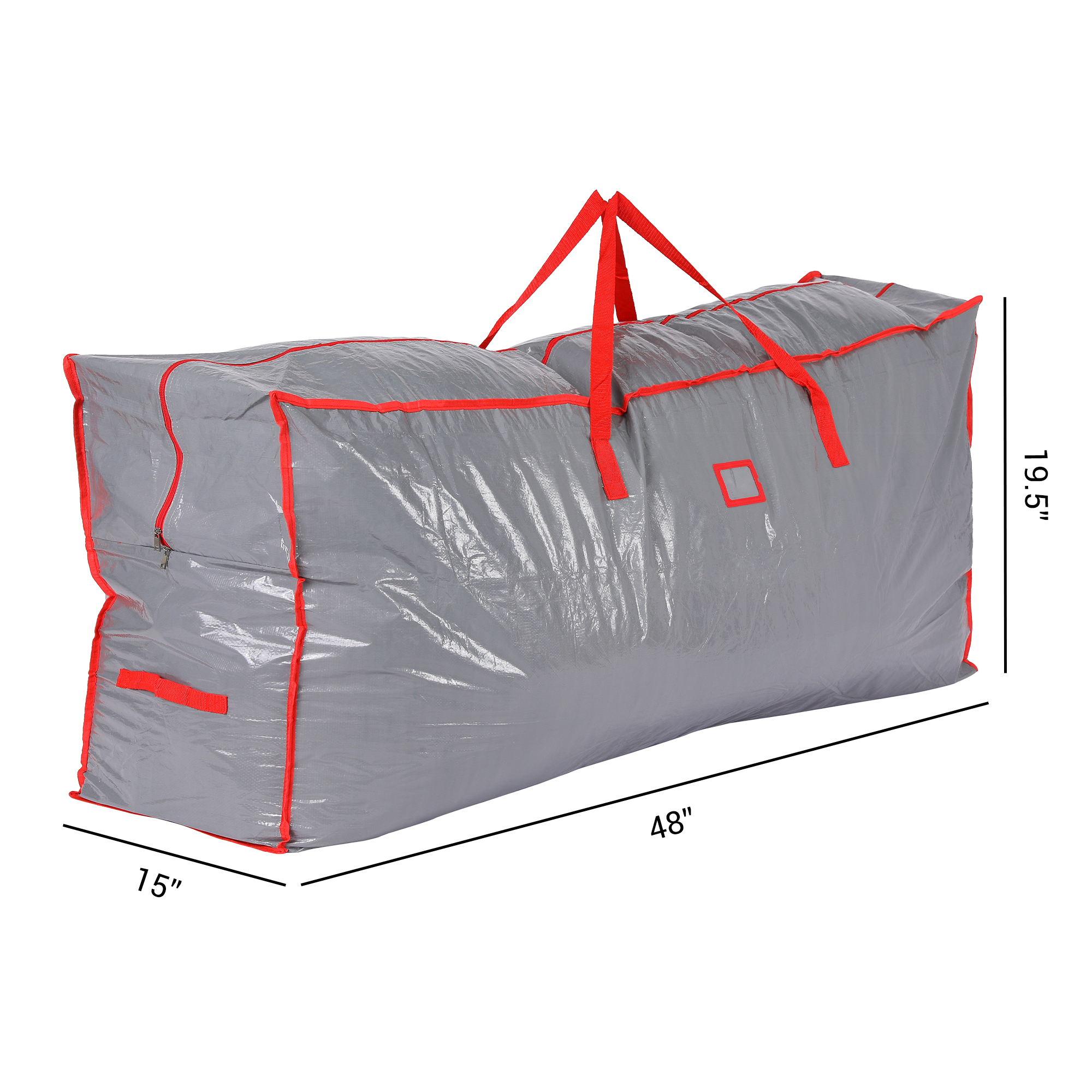 Unique Bargains Foldable Moving Storage Bags for Closet Organizers Gray 48x19.5x15in