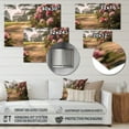 thumbnail image 4 of Designart "Rhododendron Blooms on the Farm II" Floral Metal Art Print, 4 of 5