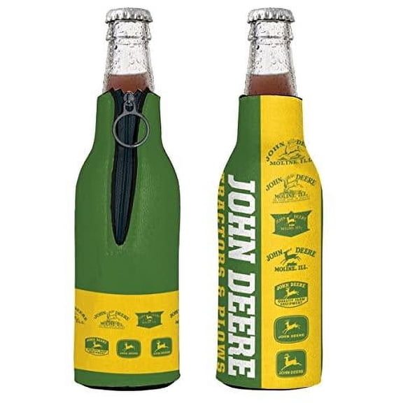 John Deere Green Vintage Logo Bottle Cooler - LP79728