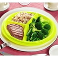 thumbnail image 4 of Portion Control Lunch Container with Lid – Travel Food Storage for Meal Prep,Bento Box Style,Divided Microwave Safe Dish (Set of 3), 4 of 7