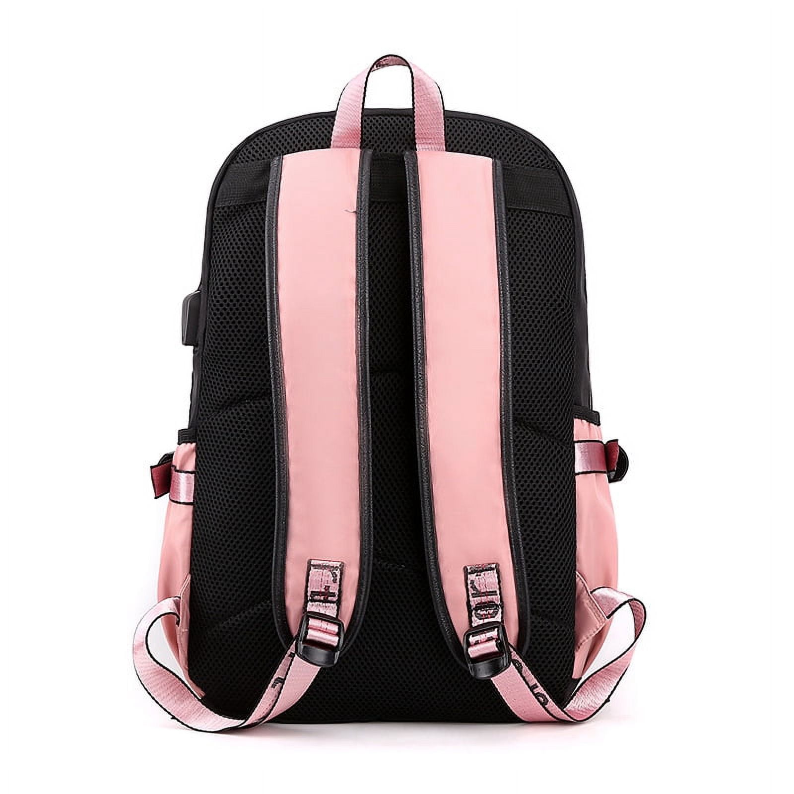 Stitch School Bag,Stitch Backpack Student School Bag, Usb Charging Bag Computer Bag,Thickened Large Capacity Travel Bag,Back to School Backpack Schoolbag,Cute Casual Travel  Bookbag