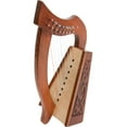 thumbnail image 1 of Roosebeck Lily Harp, 8 Strings, Knotwork, 1 of 1