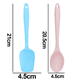 thumbnail image 2 of Juego de mini utensilios de cocina de 2 piezas: utensilios de cocina de silicona con espátulas, 2 of 5