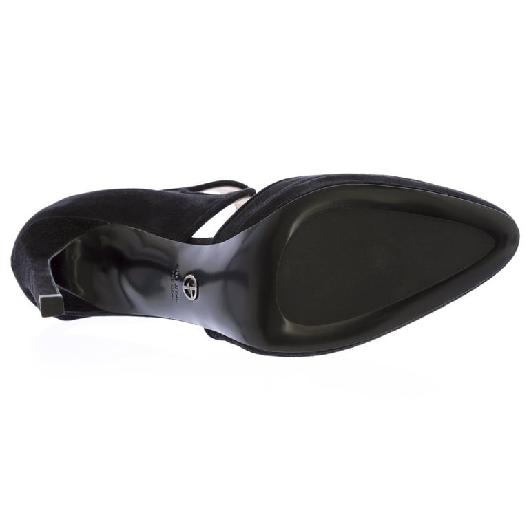 Giorgio Armani Women's Closed Toe Ankle Strap Pumps 10 Black Giorgio Armani Women's Closed Toe Ankle Strap Pumps 10 Black
