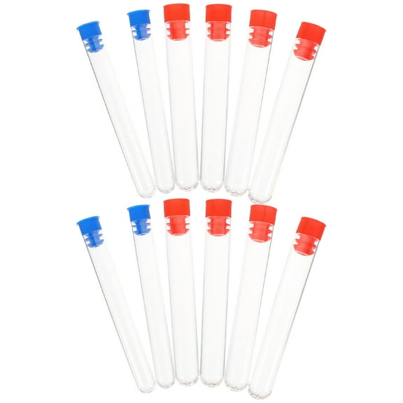 PAMINGONO Durable ABS Plastic Test for Lab 12Pcs