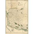 thumbnail image 1 of 24"x36" Gallery Poster, Map Clarke County Washington state Territory 1888, 1 of 1