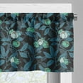 thumbnail image 3 of Ambesonne Botanical Valance Pack of 2, Flourishing Flowers Twigs, 54"X12", Multicolor, 3 of 5