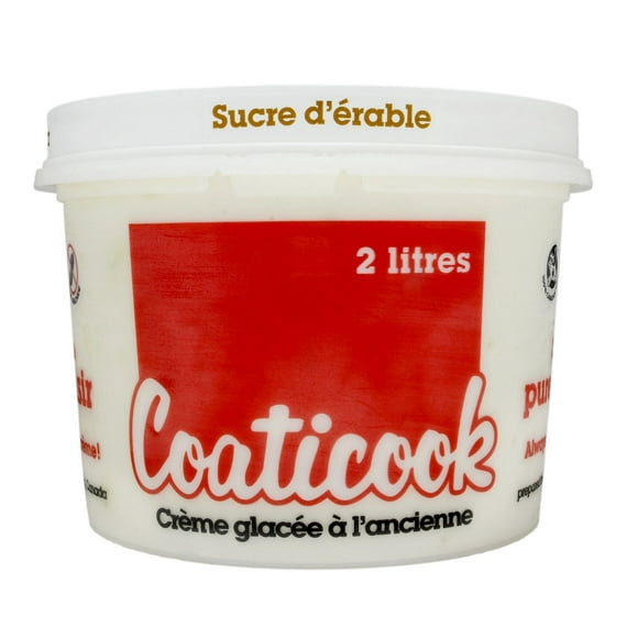 Coaticook Maple Sugar Ice Cream, 2 L