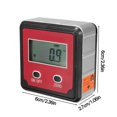 thumbnail image 4 of Youkk Digital Angle Gauge Level Box Protractor Angle Inclinometer with Magnetic Base for Carpentry Building Masonry Automobile, 4 of 6