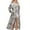 504_Grey, variant on Long Sleeve Cotton Robes for Women Fuzzy Women's Nightgowns & Sleepshirts Oversize Length Women's Sleepwear House Womens Robe Grey