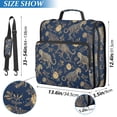 thumbnail image 3 of Zipper Binder Golden Tiger 1.5 Inch Binder Folder Bag with Shoulder Strap and Handle, 3 of 8