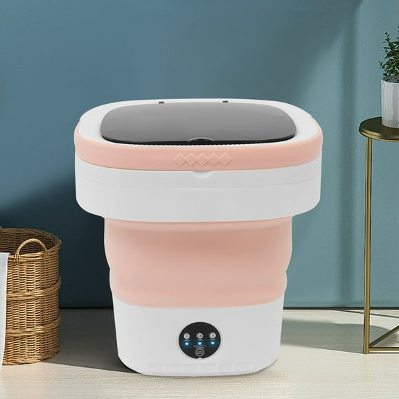 The X13 (12l English) 110v Mini Pink Washing Machine  Easy To Move& Store
