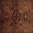 thumbnail image 1 of Ahgly Company Indoor Square Persian Brown Traditional Area Rugs, 8' Square, 1 of 4