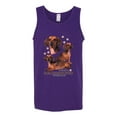 thumbnail image 2 of If It's Not a Dachshund It's Just a Dog Gift | Mens Dog Lover Graphic Tank Top, Purple, Small, 2 of 3