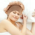 thumbnail image 2 of ifundom Satin Lining Sleeping Hat 2 Pack Soft Comfortable for Friction Reduction and Hair, 2 of 6