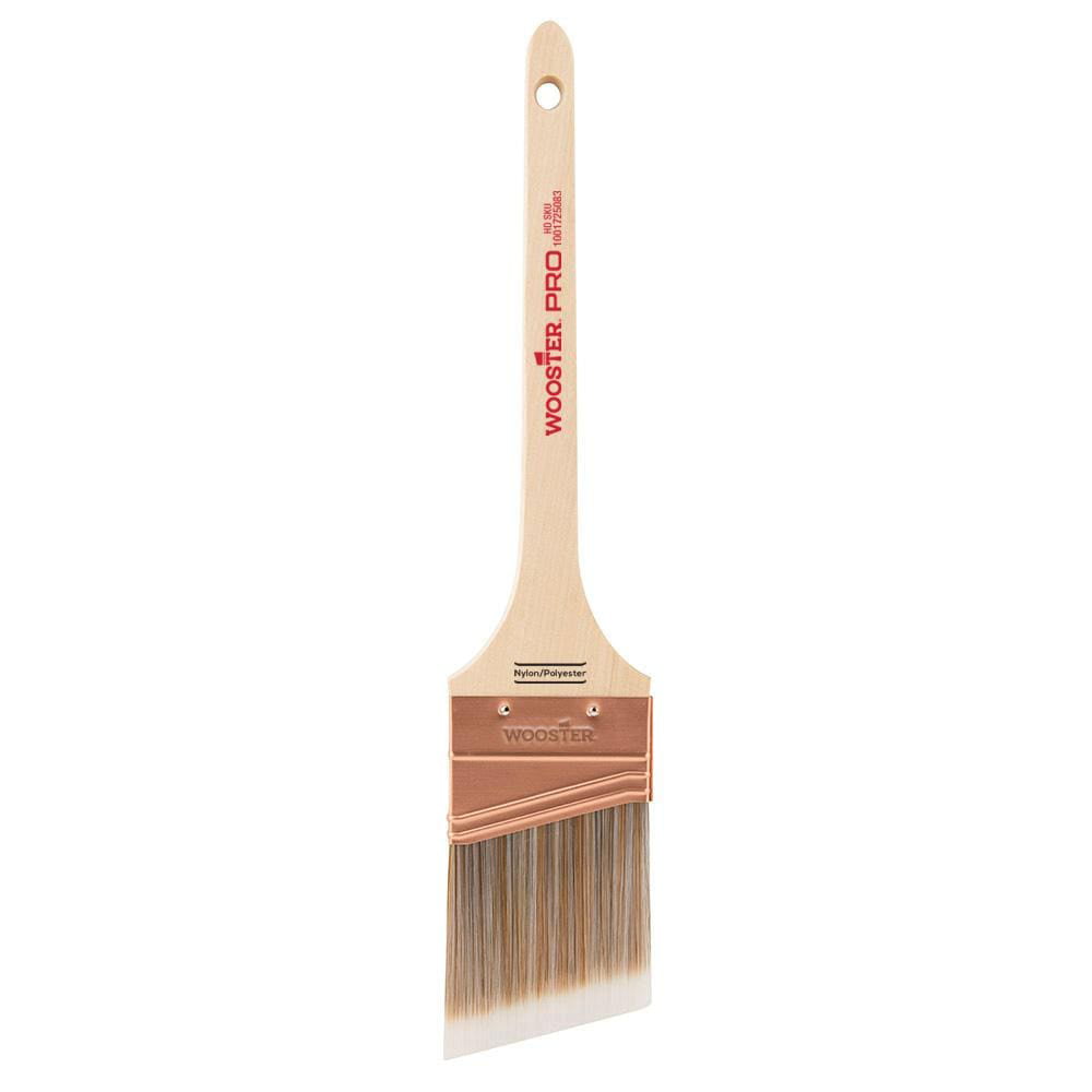 2 In Polyester Thin Angle Sash Brush Wooster Brush Company Wooster Brush H2143-2 Pro Nylon