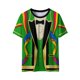 thumbnail image 2 of Xuyuer Women's St Patricks Day T-Shirts Novelty 3D Printed Shamrock Tuxedo Tees Shirt Clover Leaves Casual Short Sleeve Shirts, 2 of 8