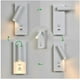 thumbnail image 4 of Apliques de pared Dormitorio Lámpara de pared LED Escalera interior Luz de pared Interruptor de cabecera/LED 3W CREE COB/Garajes Pasillo Hoteles Rotación de 360 grados Blanco 3000K, 4 of 5